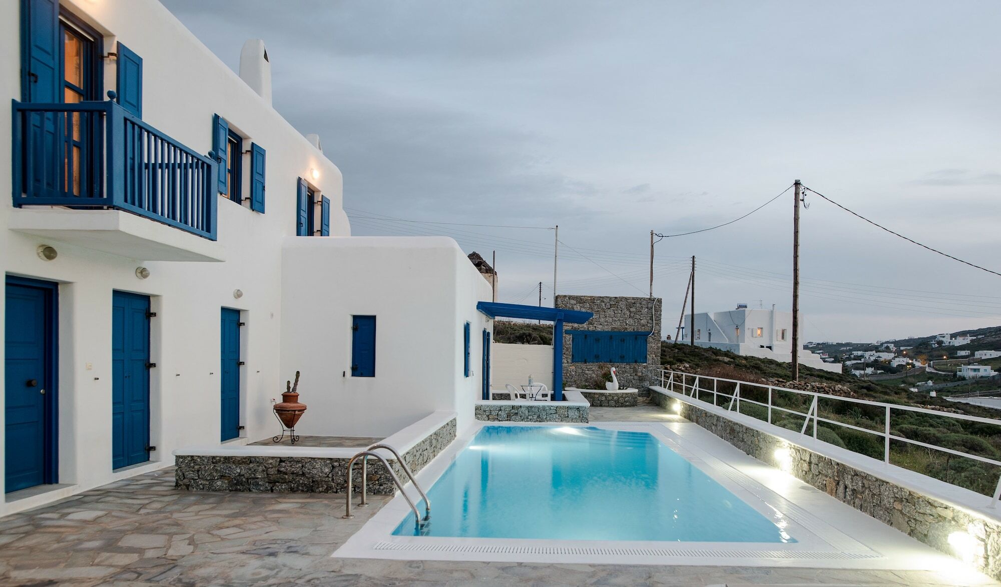 Mykonos Pro-Care Suites Ano Mera Eksteriør bilde